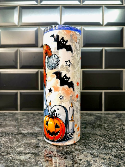 Cozy Ghost 20oz Skinny Tumbler