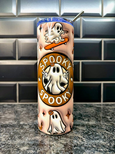 Spooky Vibes 20oz Skinny Tumbler