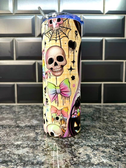 Goth Ghost 20oz Skinny Tumbler