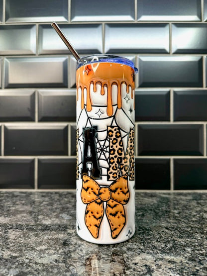 Mama Halloween Drip 20oz Skinny Tumbler