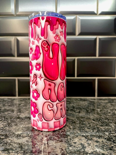 Unite Against Breast Cancer 20oz Skinny Tumbler