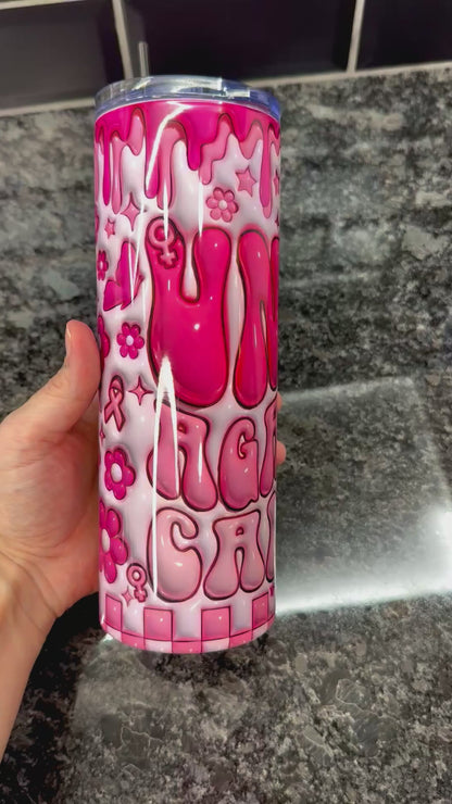 Unite Against Breast Cancer 20oz Skinny Tumbler